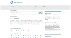 Desktop Screenshot of blz-info.net