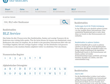 Tablet Screenshot of blz-info.net